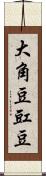 大角豆 Scroll