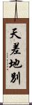 天差地別 Scroll