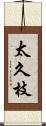太久枝 Scroll