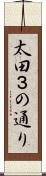 太田３の通り Scroll