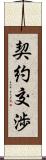 契約交渉 Scroll