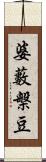 婆藪槃豆 Scroll