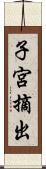 子宮摘出 Scroll