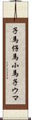 子馬 Scroll