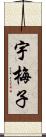 宇梅子 Scroll