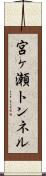 宮ヶ瀬トンネル Scroll