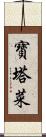 寶塔菜 Scroll