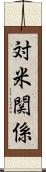 対米関係 Scroll