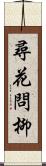 尋花問柳 Scroll