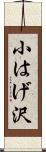 小はげ沢 Scroll