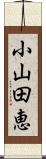 小山田恵 Scroll