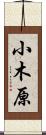 小木原 Scroll