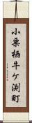 小栗栖牛ケ渕町 Scroll