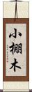 小棚木 Scroll