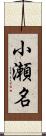 小瀬名 Scroll