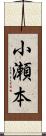 小瀬本 Scroll