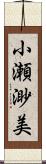 小瀬渺美 Scroll