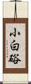 小白硲 Scroll