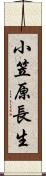 小笠原長生 Scroll