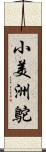 小美洲鴕 Scroll