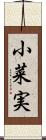 小菜実 Scroll