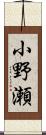 小野瀬 Scroll