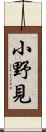 小野見 Scroll
