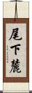 尾下麓 Scroll