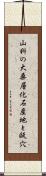 山科の大桑層化石産地と甌穴 Scroll