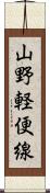 山野軽便線 Scroll