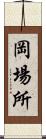 岡場所 Scroll