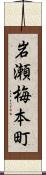 岩瀬梅本町 Scroll