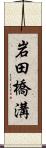 岩田橋溝 Scroll