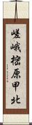 嵯峨樒原甲北 Scroll