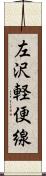 左沢軽便線 Scroll