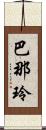 巴那玲 Scroll