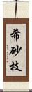 希砂枝 Scroll