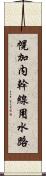 幌加内幹線用水路 Scroll