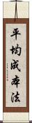 平均成本法 Scroll