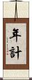 年計 Scroll