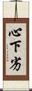 心下劣 Scroll