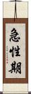急性期 Scroll