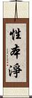 性本淨 Scroll