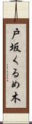 戸坂くるめ木 Scroll