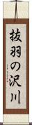 抜羽の沢川 Scroll