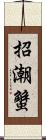 招潮蟹 Scroll