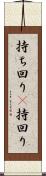 持ち回り(P) Scroll