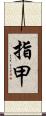 指甲 Scroll