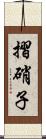 摺硝子 Scroll