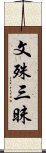 文殊三昧 Scroll